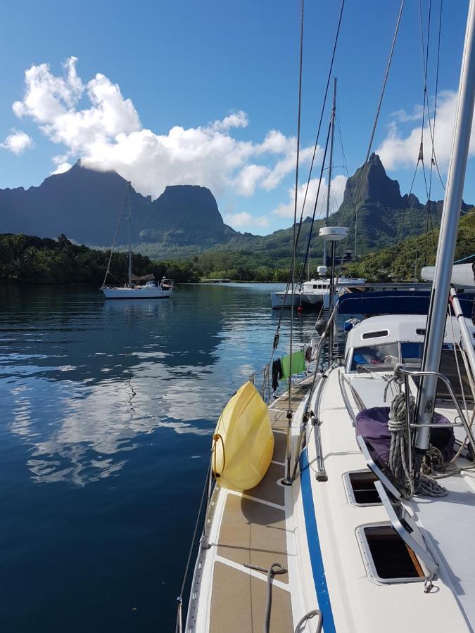 2 Nuits Insolites & 1 Excursion Voile A Bord Du Voilier Mori Ora Moorea Exterior photo
